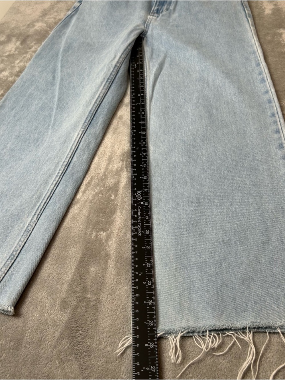 Assembly Label Jeans Straight Relaxed Fit Blue Denim Jeans Women’s Size 8 - Picture 12 of 16